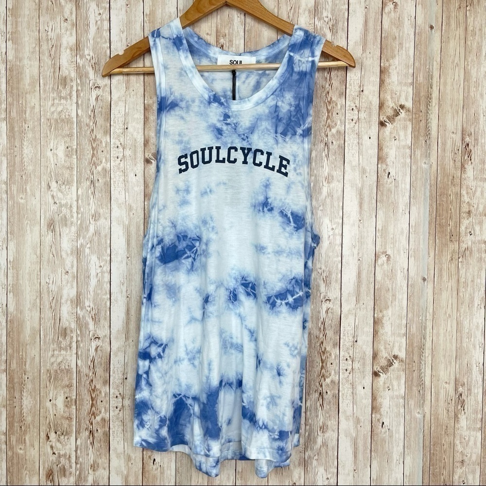 Soulcycle Sleeveless Tie Dye Tank Top Size M